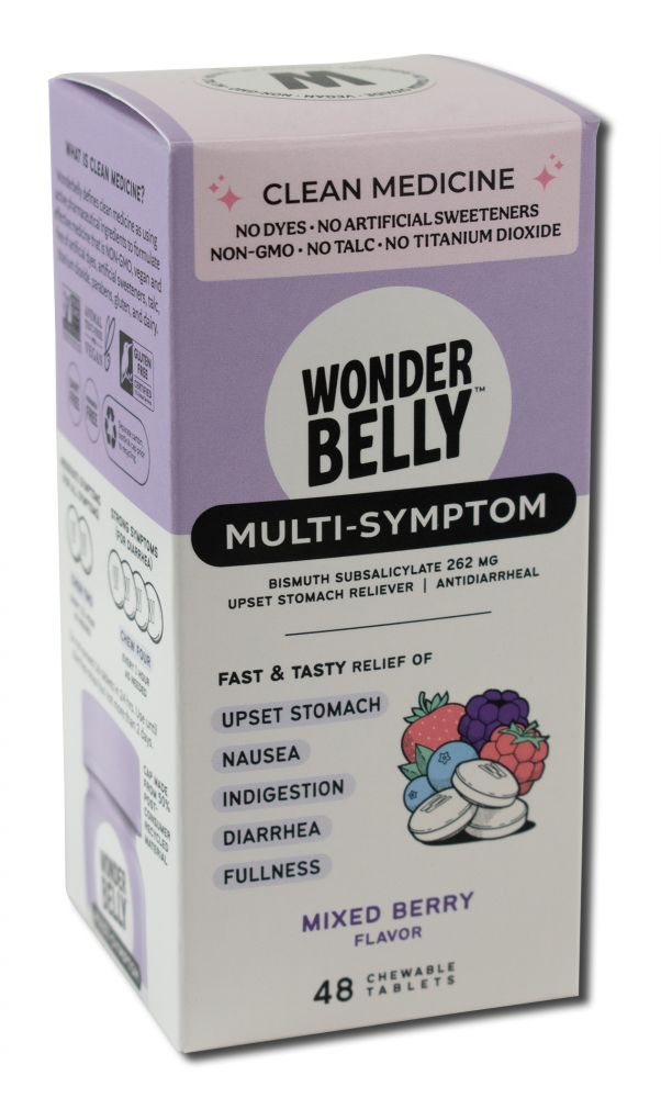 Wonder Belly WONDERBELLY MULTI-SYMPTOM Mixed Berry 48 ct
