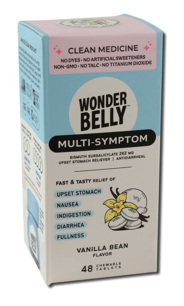 Wonder Belly WONDERBELLY MULTI-SYMPTOM Vanilla Bean 48 ct