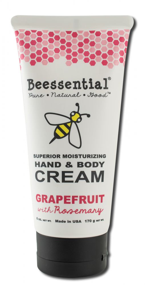 BEESSENTIAL CREAM Grapefruit Rosemary 6 oz