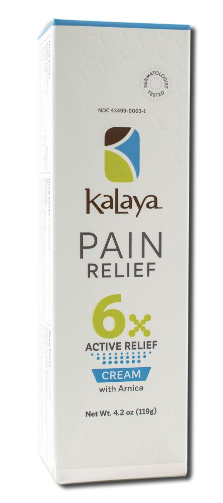 KALAYA PAIN MANAGEMENT 6x Extra Strength Pain Relief Cream 4.2 oz