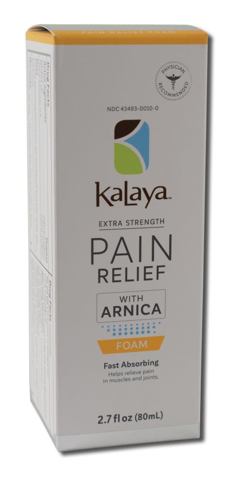 KALAYA PAIN MANAGEMENT Extra Strength Pain Relief Foam 2.7 oz