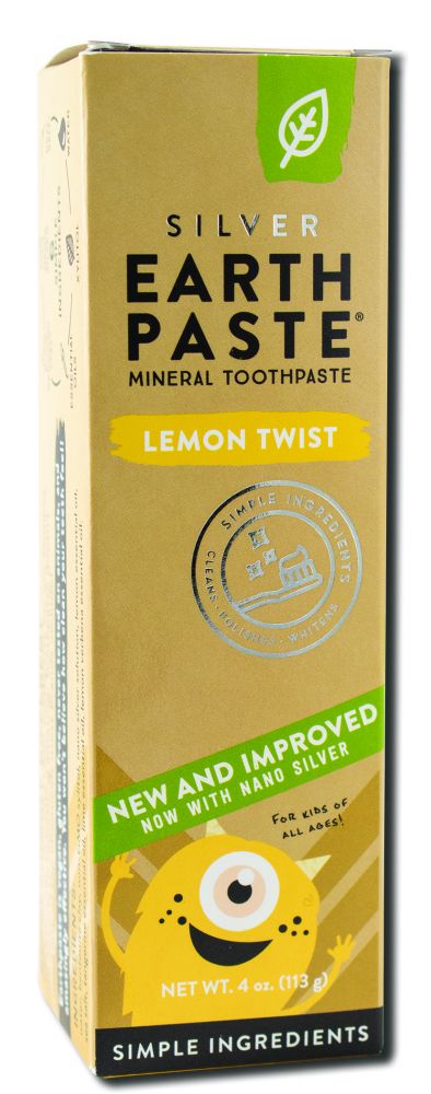 Redmond Trading Company Toothpaste Earthpaste Lemon Twist 4 oz