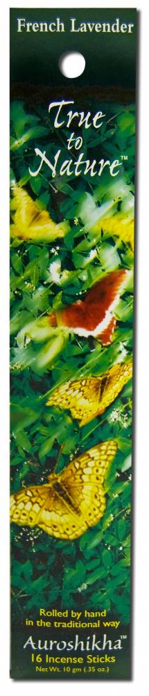 Auroshikha True To Nature Incense French Lavender