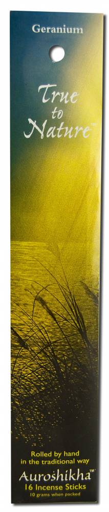 Auroshikha True To Nature Incense Joie du Soleil (Geranium)
