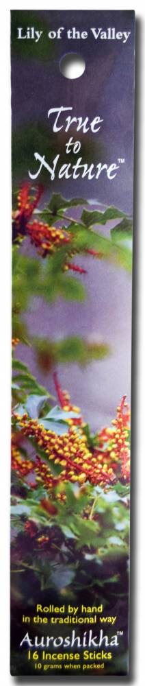 Auroshikha True To Nature Incense Lily of the Valley