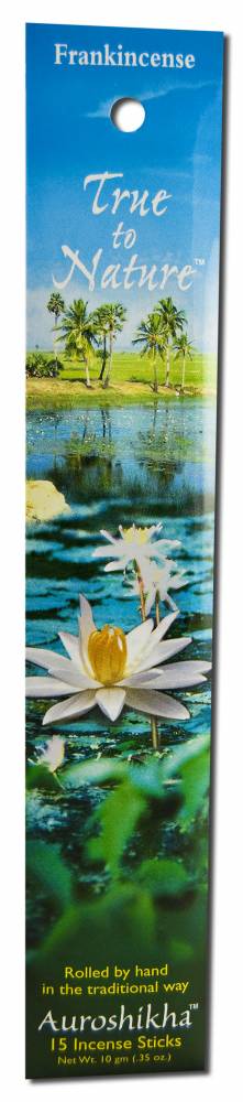 Auroshikha True To Nature Incense Frankincense (Peace Maddipal)