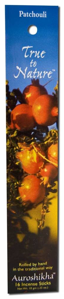 Auroshikha True To Nature Incense Patchouli