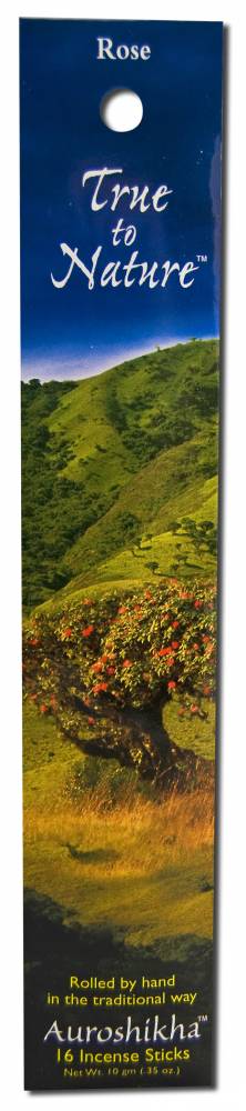Auroshikha True To Nature Incense Rose