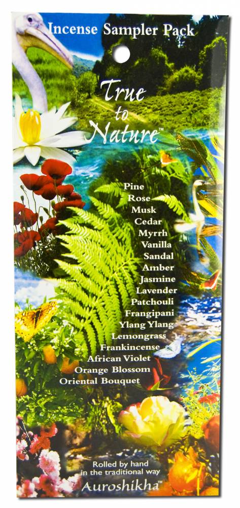 Auroshikha Incense Gift Packs Auroshikha 18 Fragrance Sampler