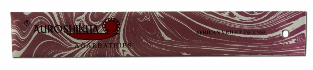 Auroshikha Classic Marble Incense African Violet