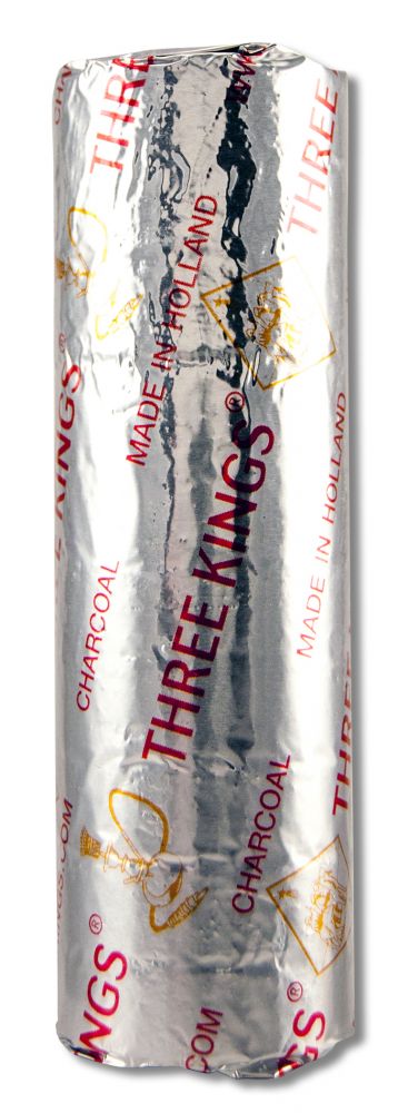 Three Kings - Self Lighting Charcoal Self Lighting Charcoal Three Kings Charcoal Case of 10 rolls 40 mm