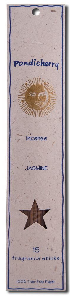 Pondicherry Incense Incense Sticks (15 Sticks) Jasmine