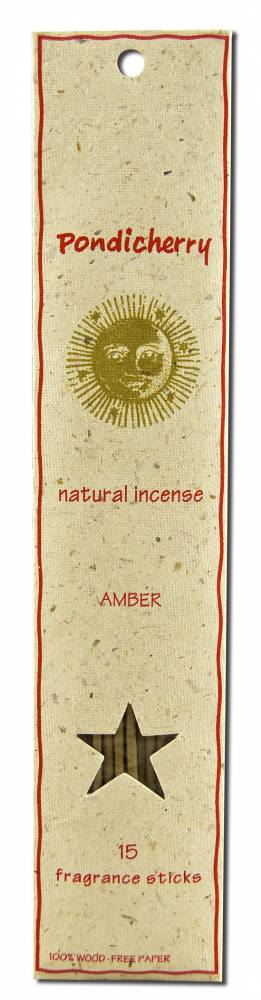 Pondicherry Incense Incense Sticks (15 Sticks) Amber