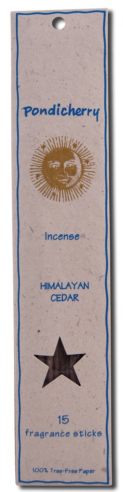 Pondicherry Incense Incense Sticks (15 Sticks) Himalayan Cedar
