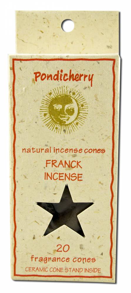 Pondicherry Incense Cones (20 Cones) Frankincense