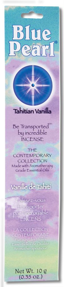 Blue Pearl Contemporary Incense Collection Tahitian Vanilla 10 gm
