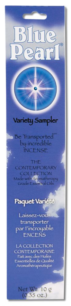 Blue Pearl Contemporary Incense Collection Variety Sampler 10 gm