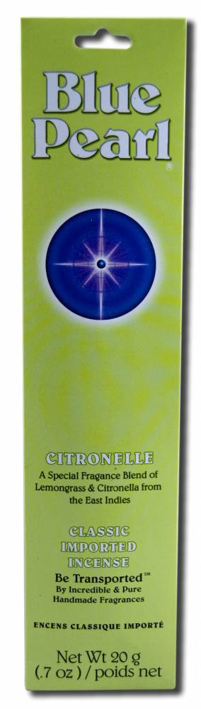 Blue Pearl Incense Citronelle Stick 20 gm