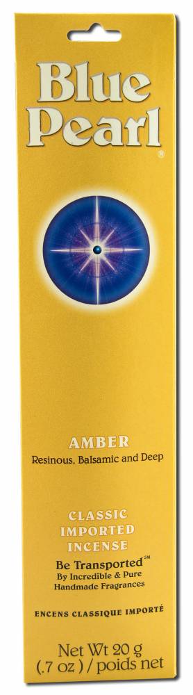 Blue Pearl Incense Amber 20 gm