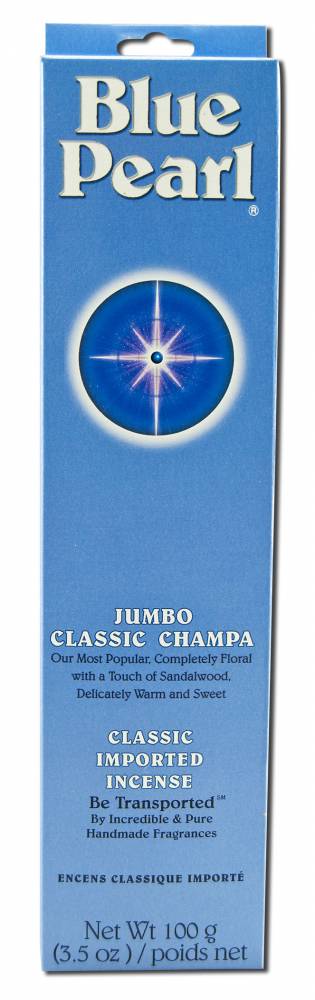 Blue Pearl Incense "Classic" Champa 100 gm Jumbo