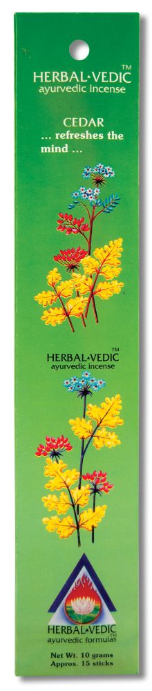 Herbal Vedic Ayurvedic Incense Cedar 10 gm