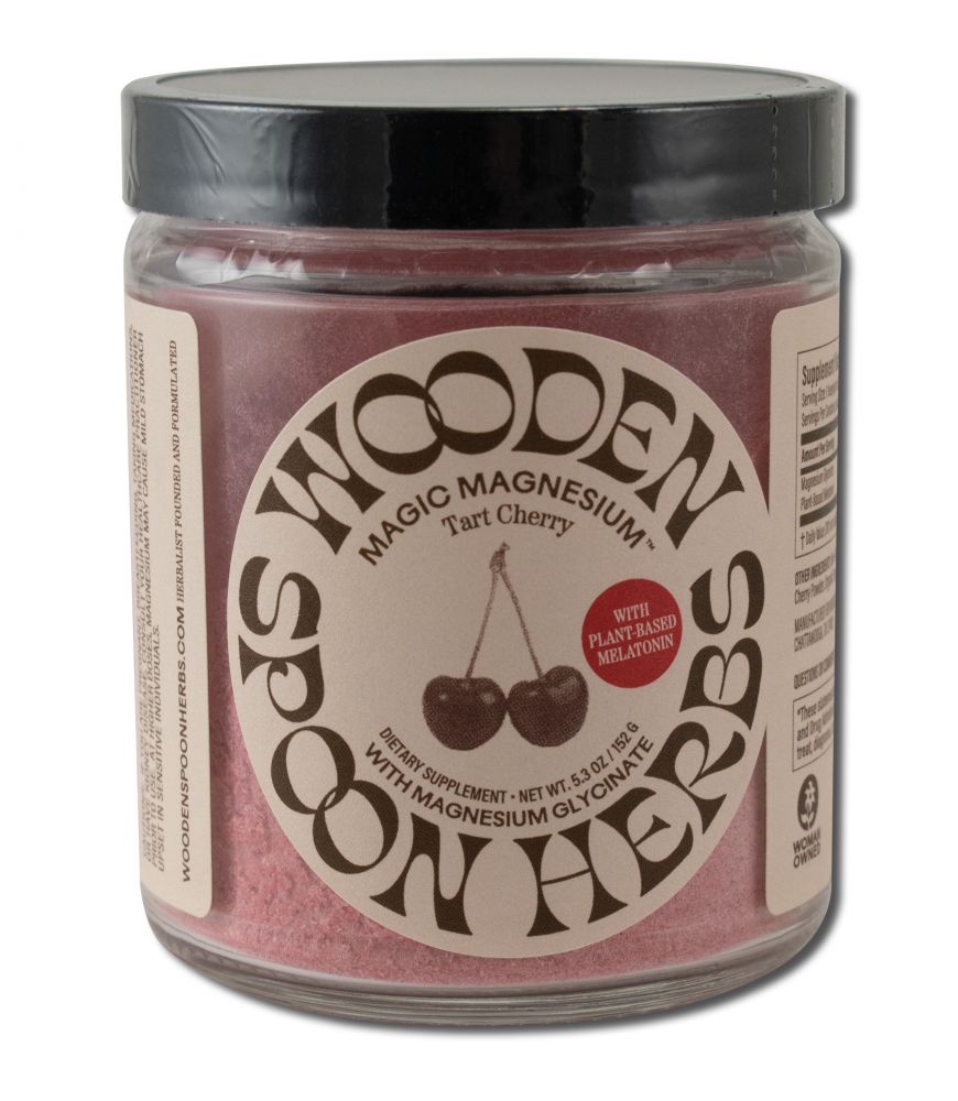 WOODEN SPOON HERBS WOODEN SPOON HERBS TINCTURES Magic Magnesium + Melatonin Tart Cherry 4.6 oz