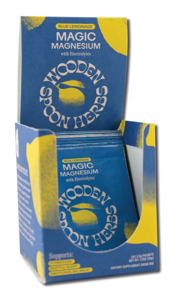 WOODEN SPOON HERBS WOODEN SPOON HERBS TINCTURES Magic Magnesium Sachets 10 ct
