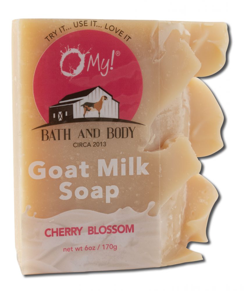 O MY! BATH AND BODY Bar Soap Cherry Blossom 6 oz