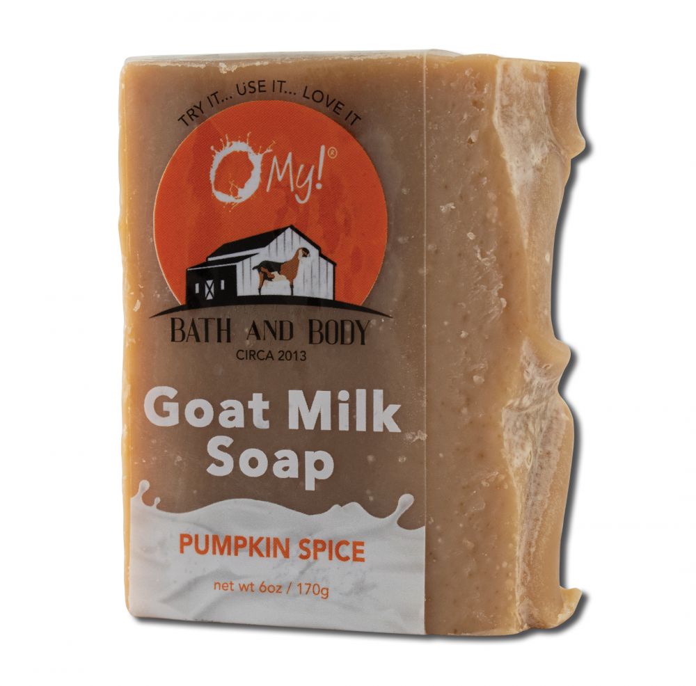 O MY! BATH AND BODY Bar Soap Pumpkin Spice 6 oz