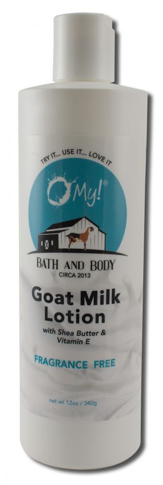 O MY! BATH AND BODY Lotion Fragrance Free 12 oz