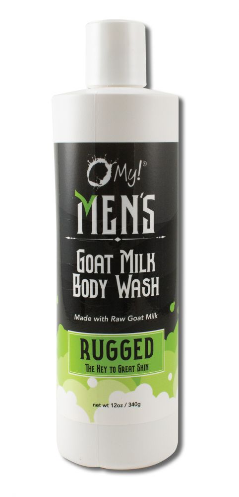 O MY! BATH AND BODY O MY! BATH AND BODY GOAT MILK BODY WASH Mens Rugged 12 oz