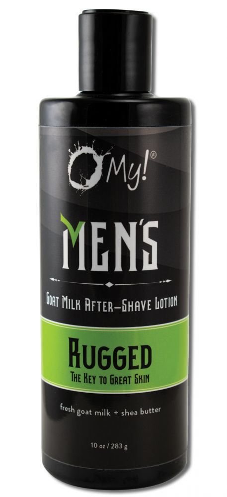 O MY! BATH AND BODY Mens Rugged After Shave Lotion 10 oz