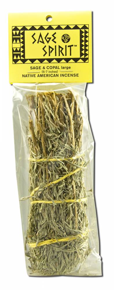 Sage Secrets Smudge Wands Sage Copal 7"