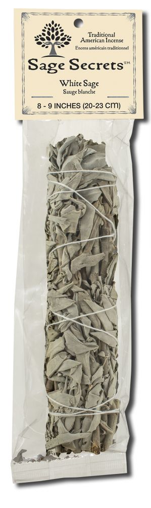Sage Secrets Smudge Wands White Sage Wand 8.5"