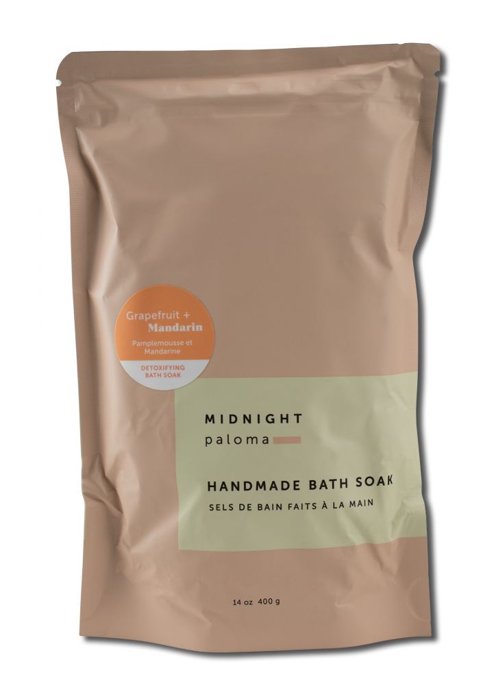 MIDNIGHT PALOMA BOTANICALS MIDNIGHT PALOMA BOTANICALS BATH SOAK Grapefruit + Mandarin 14 oz