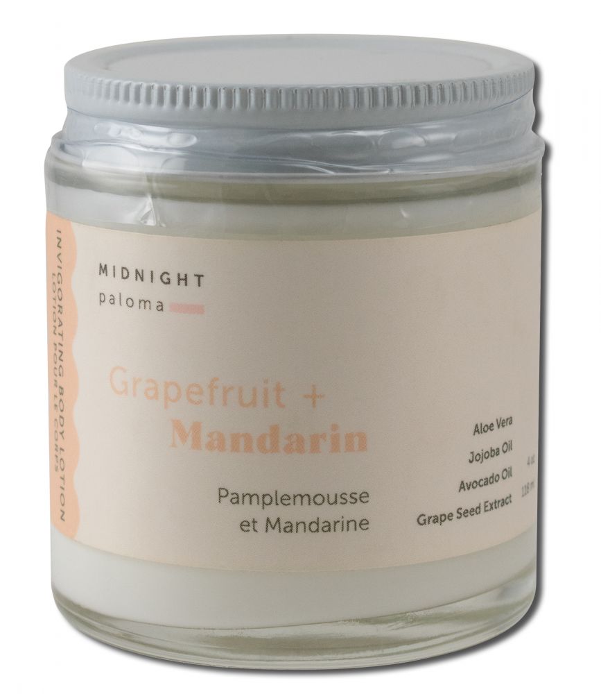 MIDNIGHT PALOMA BOTANICALS MIDNIGHT PALOMA BOTANICALS BODY LOTION Grapefruit + Mandarin 4 oz