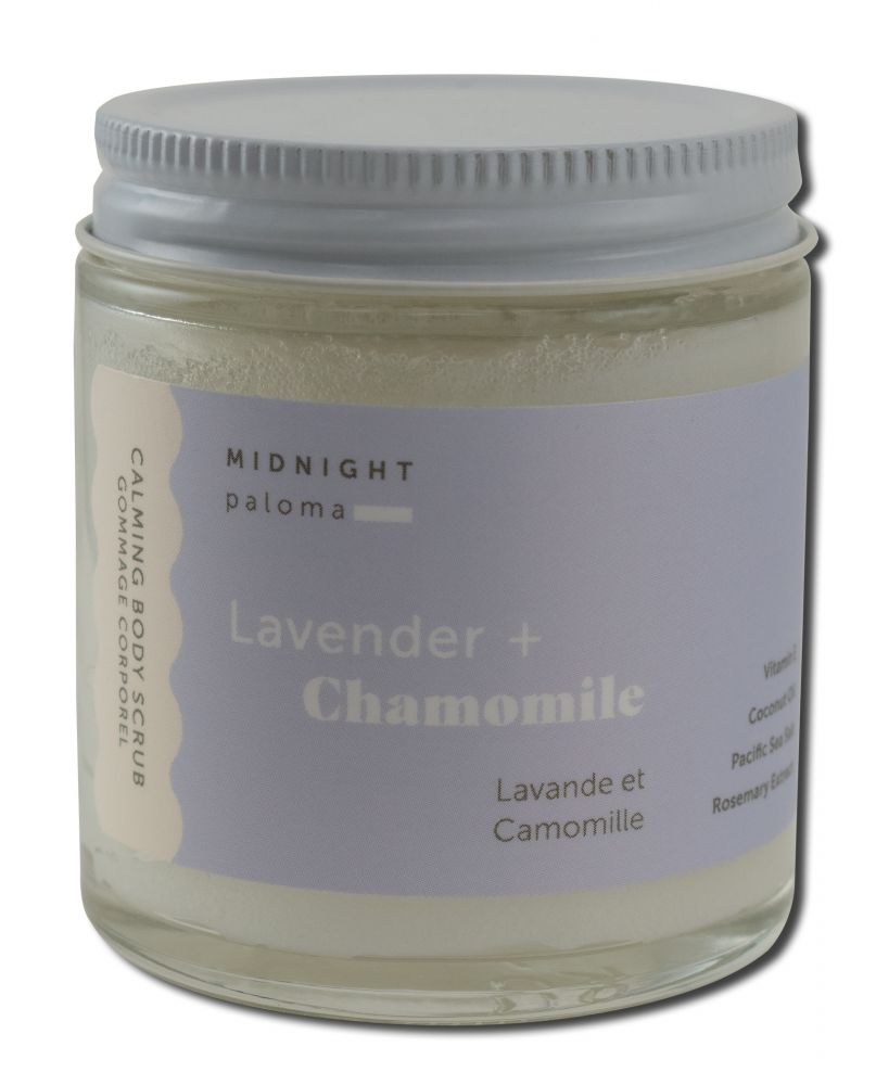 MIDNIGHT PALOMA BOTANICALS MIDNIGHT PALOMA BOTANICALS SALT SCRUB Lavender + Chamomile 4 oz