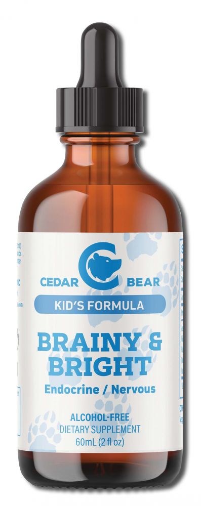 CEDAR BEAR NATURALES CEDAR BEAR NATURALES KIDS FORMULAS Brainy & Bright 2 oz