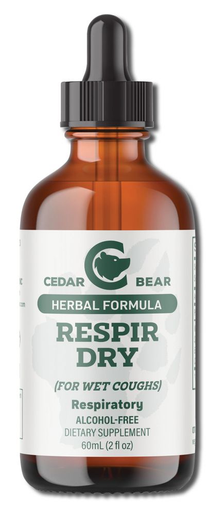 CEDAR BEAR NATURALES CEDAR BEAR NATURALES HERBAL FORMULAS Respir Dry (For Wet Coughs) 2 oz