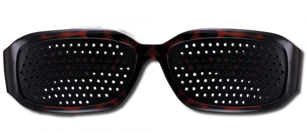 Natural Eyes Pin Hole Glasses Tourtoise Shell Full Frame Kit