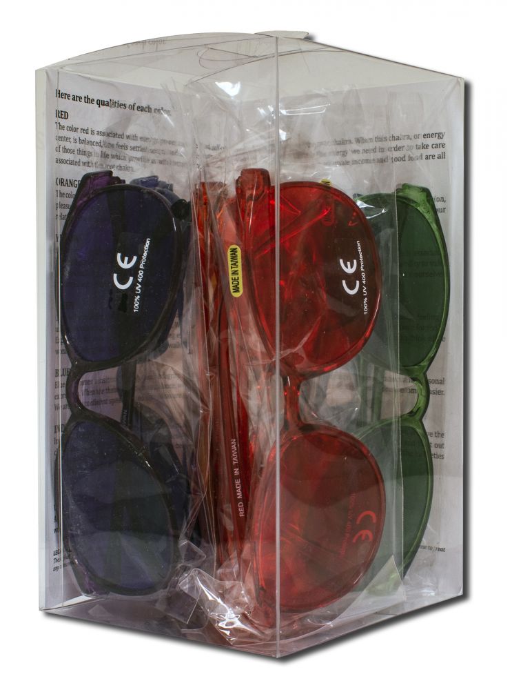MRH International Color Therapy Glasses Set of 7 Color Therapy Glasses