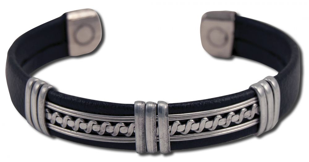 MRH International Copper Bracelets Madrid Copper/Black/Silver Design