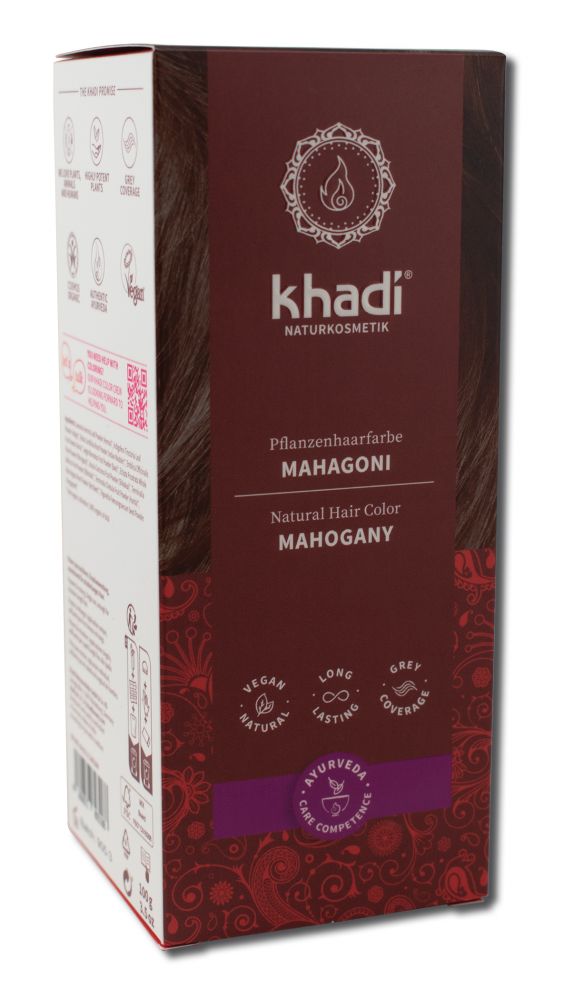 Khadi Usa Natural Hair Color Mahogany 3.5 oz