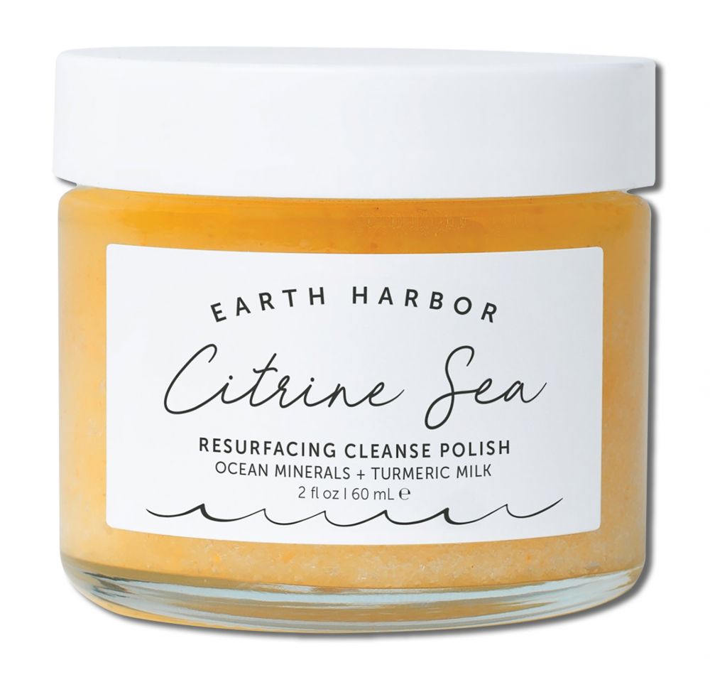 Earth Harbor Naturals Facial Care Citrine Sea Resurfacing Cleanse Polish 2 oz