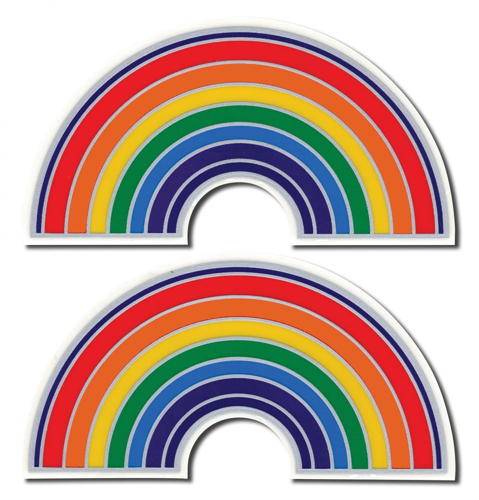 Illumination Sunlight Transparencies Double Rainbows (Electrostatic)