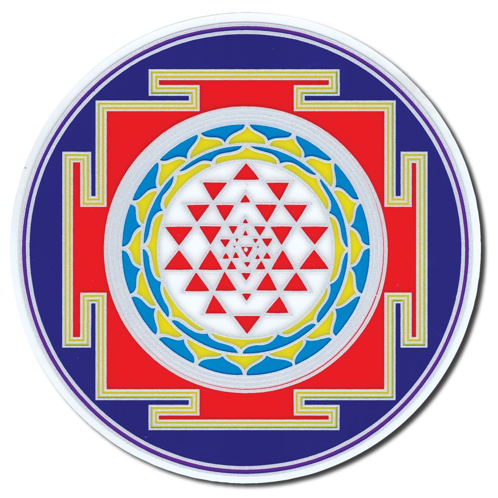 Illumination Sunlight Transparencies #DS16 Sri Yantra (Electrostatic)