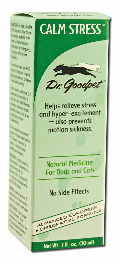 Dr. Goodpet Pet Care Products Homeopathics Calm Stress 1oz