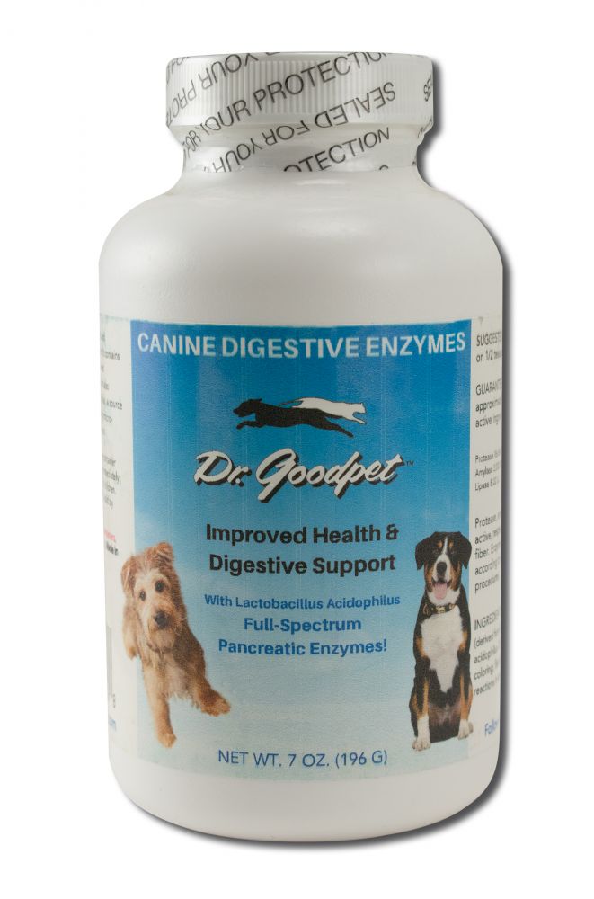 Dr. Goodpet Pet Care Products Digestive Enzymes Enzyme Canine 7 oz