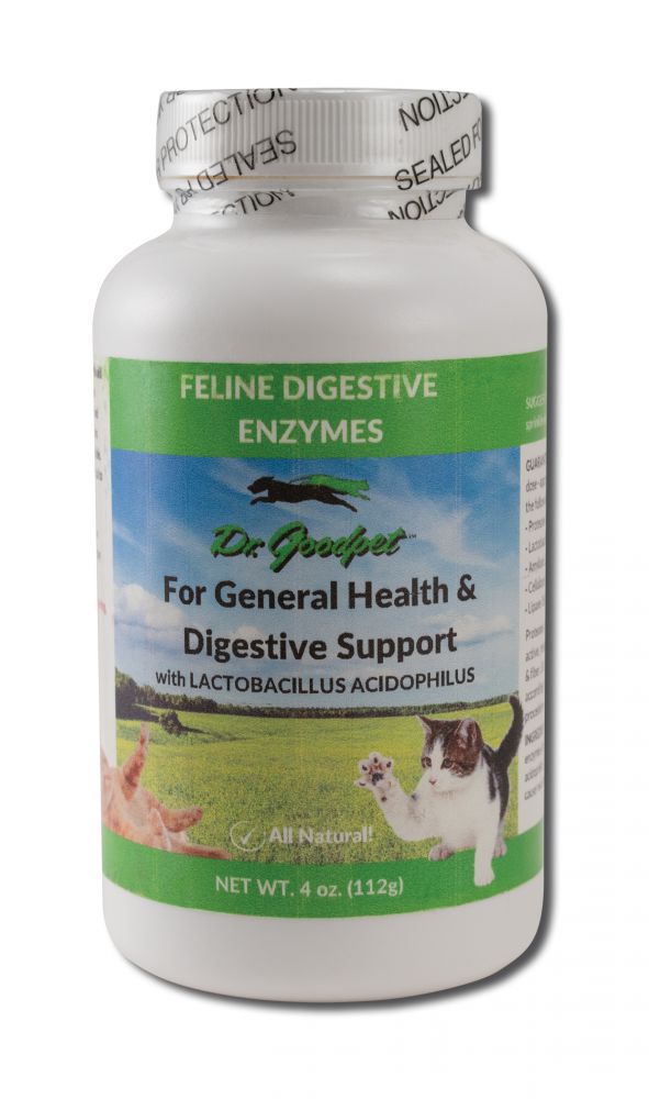 Dr. Goodpet Pet Care Products Digestive Enzymes Enzyme Feline 4 oz