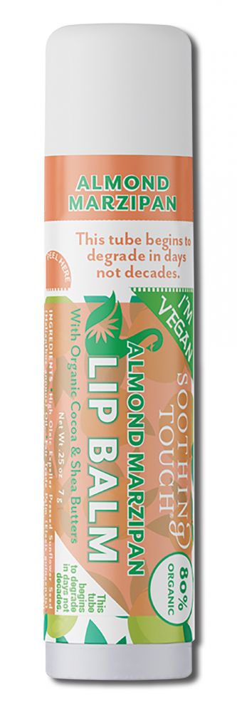Soothing Touch Vegan Lip Balm Almond Marzipan .25 oz